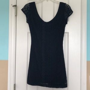 Navy blue dress